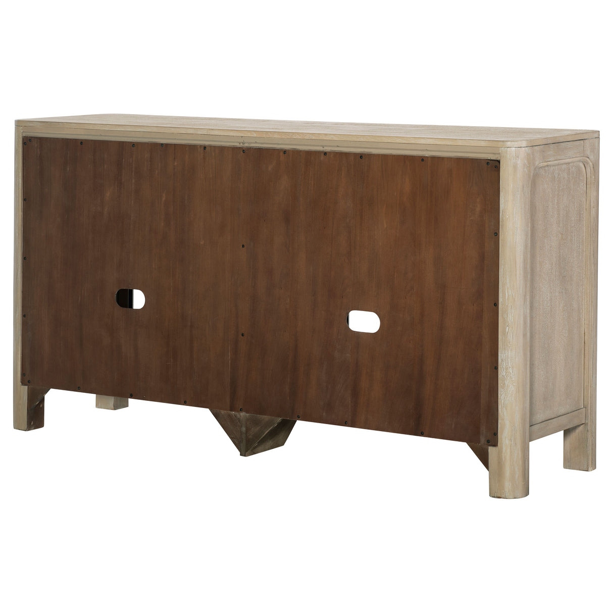 Solano Sliding Door Dining Sideboard, Weathered Mango