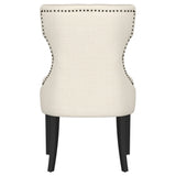 Baney Fabric Upholstered Dining Side Chair Cream and Black
