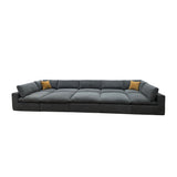 Custom Configuration Modular Sectional & Toss Pillows