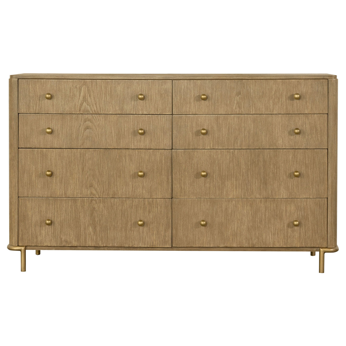 Stevie - Rectangular 8 Dresser - Sand