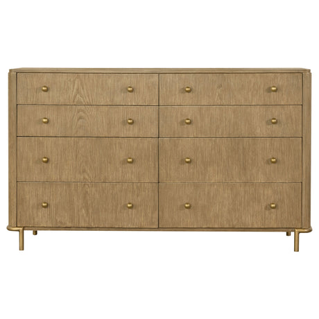 Stevie - Rectangular 8 Dresser - Sand