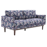 2 Seater Loveseat Sofa With Spacious Seating Area