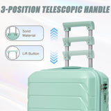 Spinner Luggage Set With Combination Lock