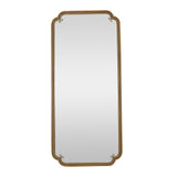 Full Length Mirror With Stand, Floor Standing Dressing For Bedroom - Antique Gold