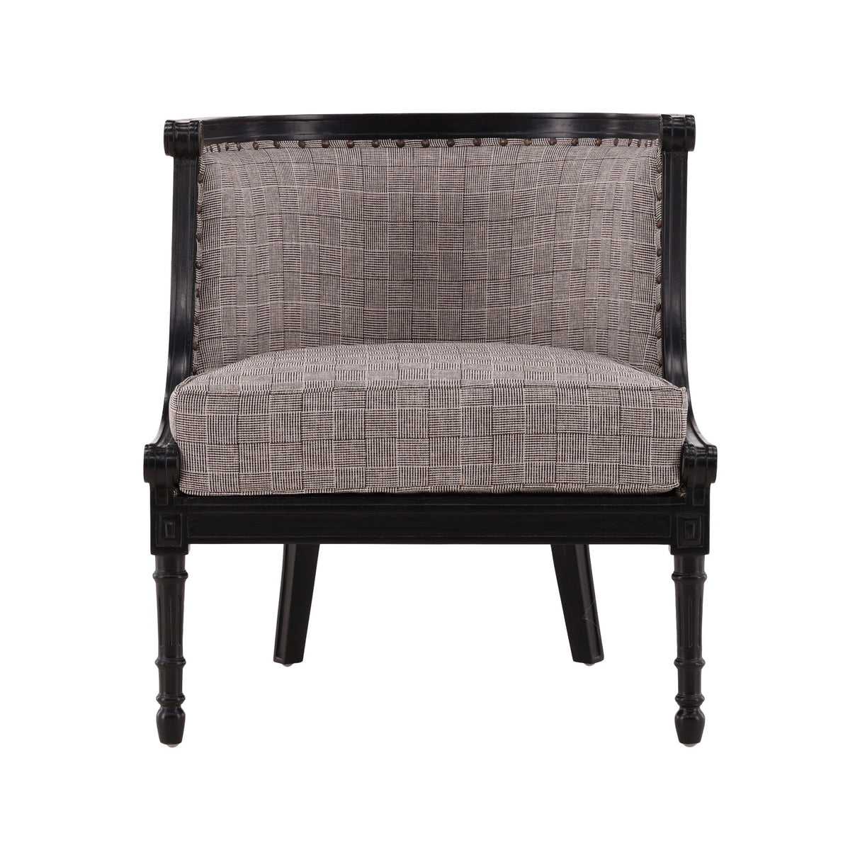 Patterson - Club Chair - Black / Gray