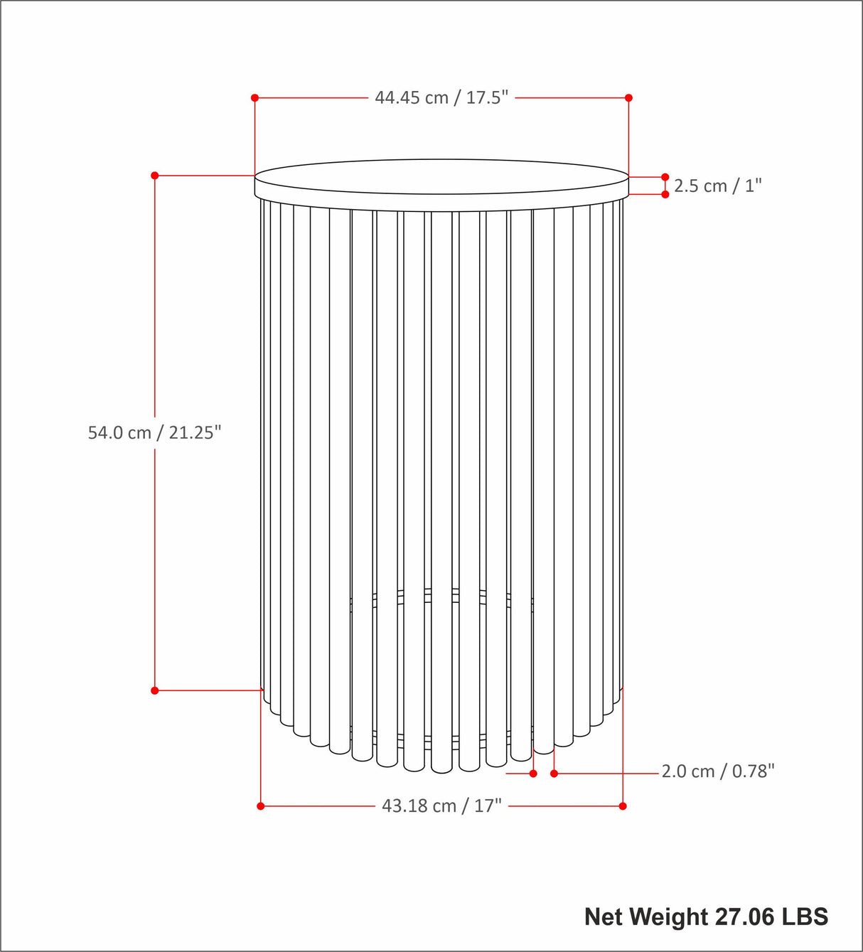 Demy - Accent Table