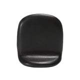 Contemporary Bar Stool With Stylish Seat And Small Backrest