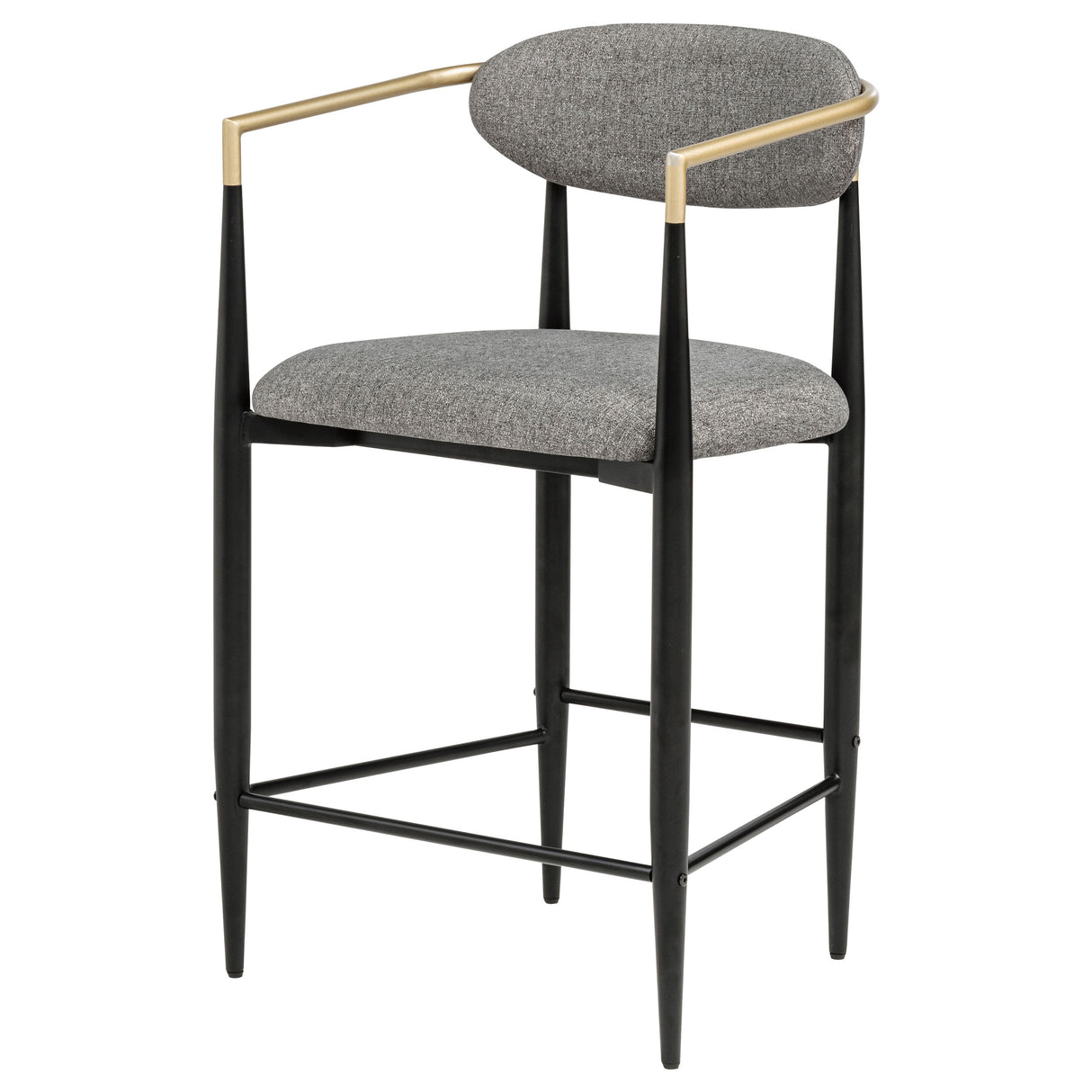 Tina Dark Grey Counter Chair - Set of 2