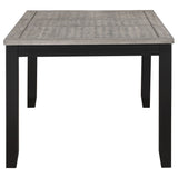 Elodie Rectangular 78-inch Extension Dining Table Grey