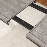 Elodie Rectangular 78-inch Extension Dining Table Grey