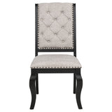 Phelps Upholstered Dining Side Chair Tan, Set of 2