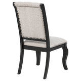 Phelps Upholstered Dining Side Chair Tan, Set of 2