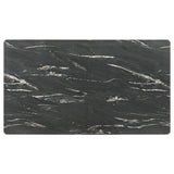 Crestmont 78-Inch Extension Dining Table Black Faux Marble