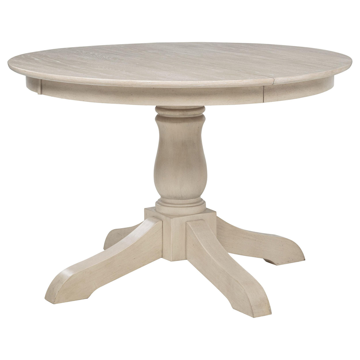 Orrison Oval 62-inch Wood Extension Dining Table, Linen