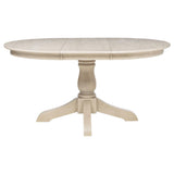 Orrison Oval 62-inch Wood Extension Dining Table, Linen