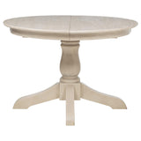 Orrison Oval 62-inch Wood Extension Dining Table, Linen