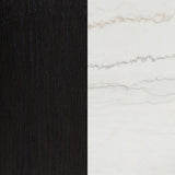 Averill 72-Inch Rectangular Marble Top Dining Table