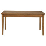 Atwood 5-Piece Rectangular Dining Set, Warm Brown