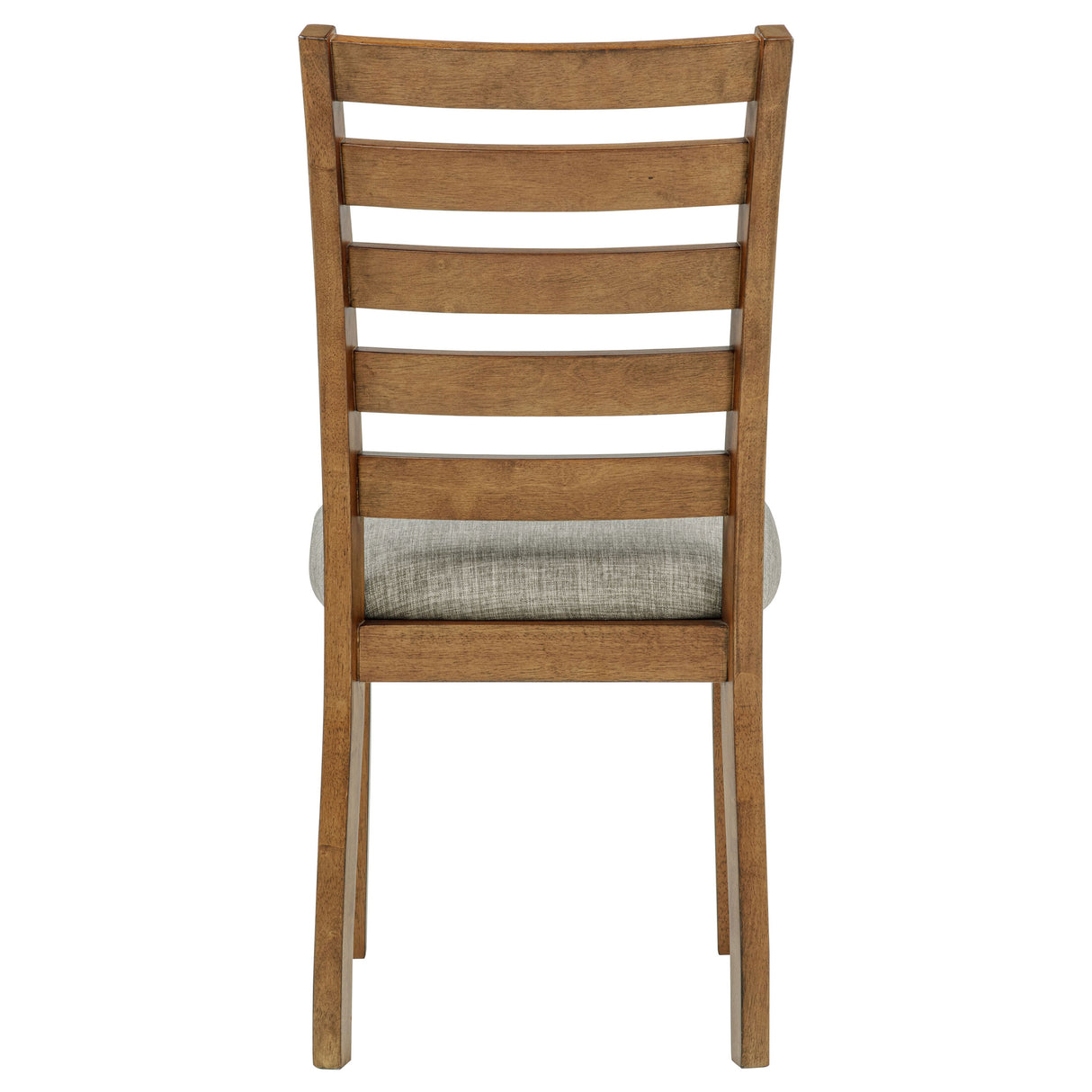 Atwood Wood Dining Side Chair - Warm Brown Upholstered