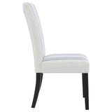 Herran Upholstered Dining Side Chair Beige - Set of 2