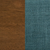 Paxton Upholstered Counter Height Dining Chair Teal Blue Set of 2