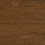 Paxton Round 48-inch Glass Top Dining Table in Brown