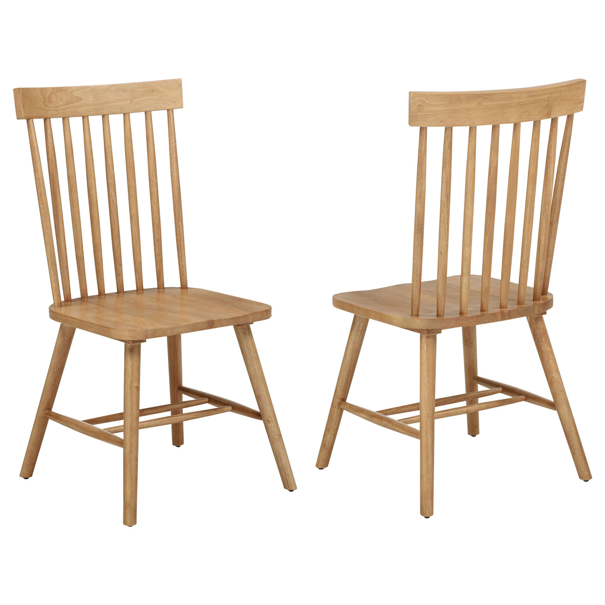 Andrews Windsor Spindle Back Dining Chair Light Ash