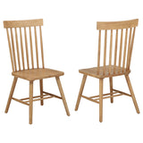 Andrews Windsor Spindle Back Dining Chair Light Ash