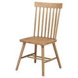 Andrews Windsor Spindle Back Dining Chair Light Ash