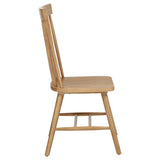 Andrews Windsor Spindle Back Dining Chair Light Ash
