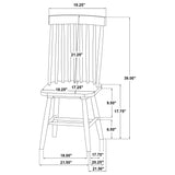 Andrews Windsor Spindle Back Dining Chair Light Ash