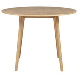 Andrews 48-inch Round Counter Height Dining Table Light Ash