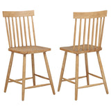 Andrews Windsor Counter Height Dining Side Chair Light Ash