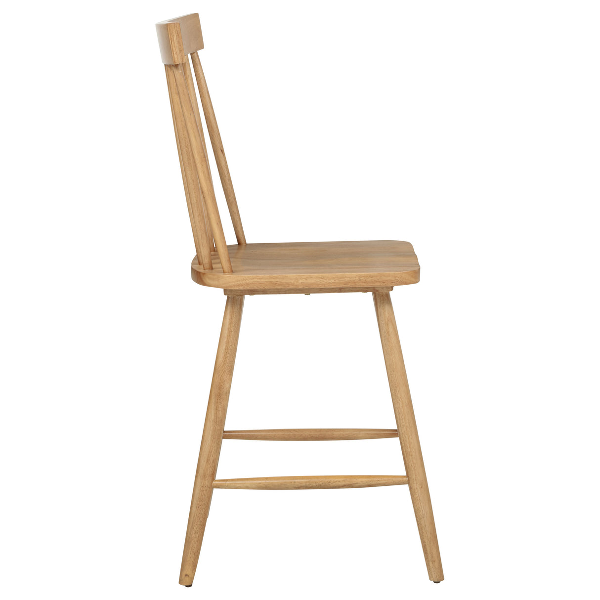 Andrews Windsor Counter Height Dining Side Chair Light Ash