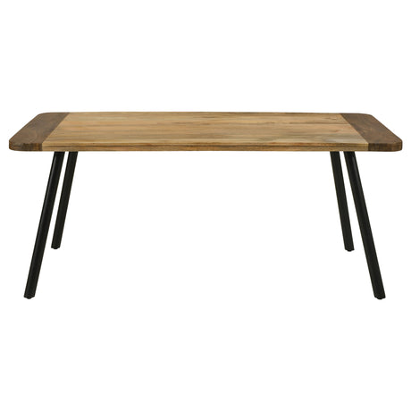 Maverick 70-Inch Solid Wood Dining Table Natural Mango
