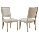Trofello Cushioned Dining Side Chair - White Washed (Set of 2)