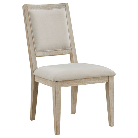 Trofello Cushioned Dining Side Chair - White Washed (Set of 2)