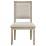 Trofello Cushioned Dining Side Chair - White Washed (Set of 2)