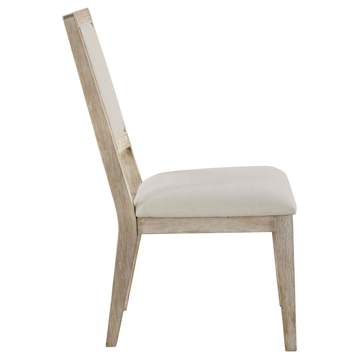 Trofello Cushioned Dining Side Chair - White Washed (Set of 2)