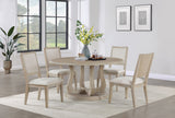 Trofello Cushioned Dining Side Chair - White Washed (Set of 2)