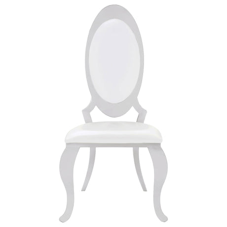 Chester - Upholstered Dining Side Chair (Set of 2) - Creamy White