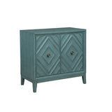 Dian Diamond Blue 2 Door Cabinet