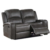 Modern Living Room Set With Square Armrest, Cushion Backrest