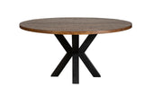 Bridgerton - Dining Table - Light Brown / Black