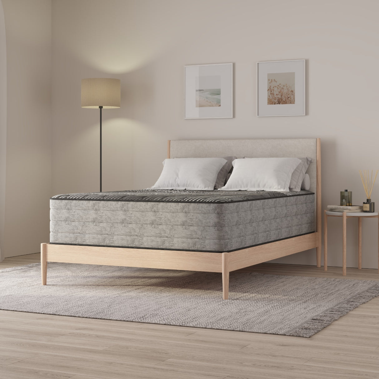 14” Plush Hybrid Mattress with Cooling Ice Cover – Twin XL