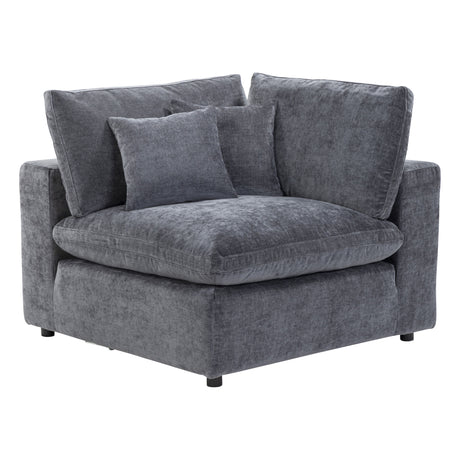 Oulu Living Alvora modular corner chair in Dark Gray
