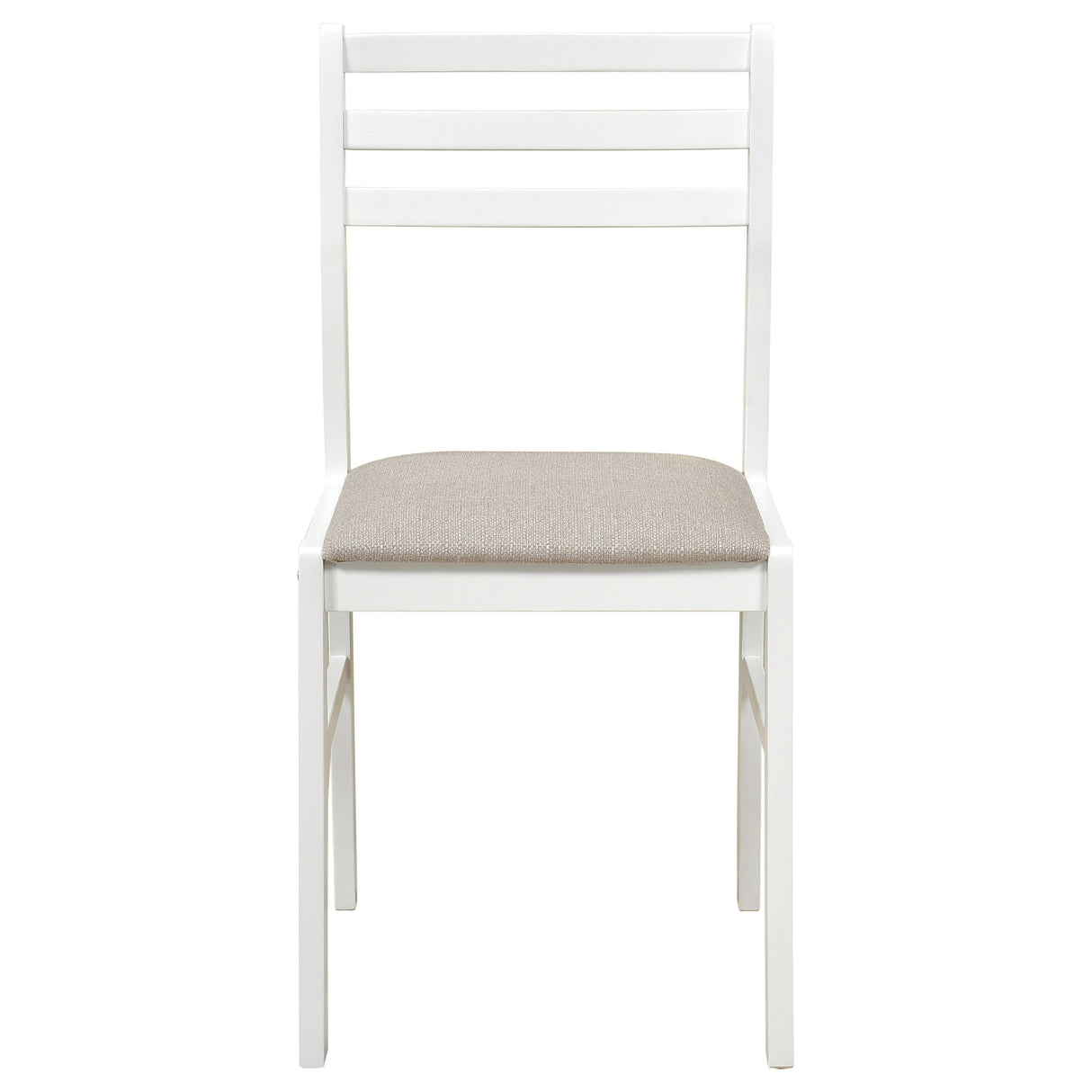 Bucknell 3-Piece Round Drop Leaf Dining Set in White