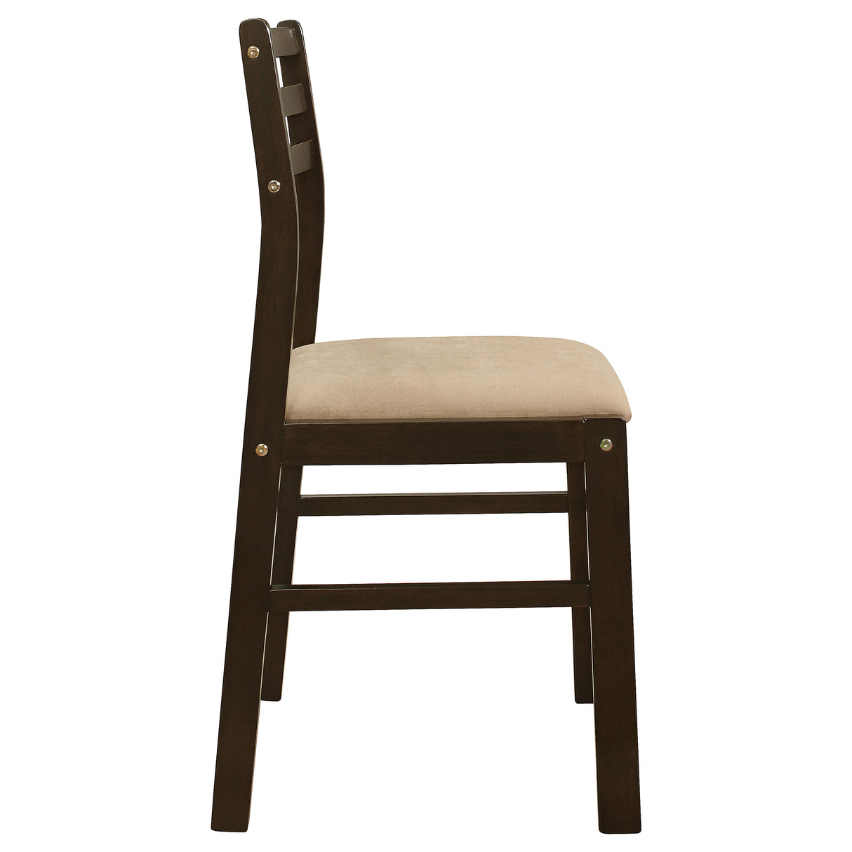 Bucknell 3-Piece Round Drop Leaf Dining Table Set Cappuccino