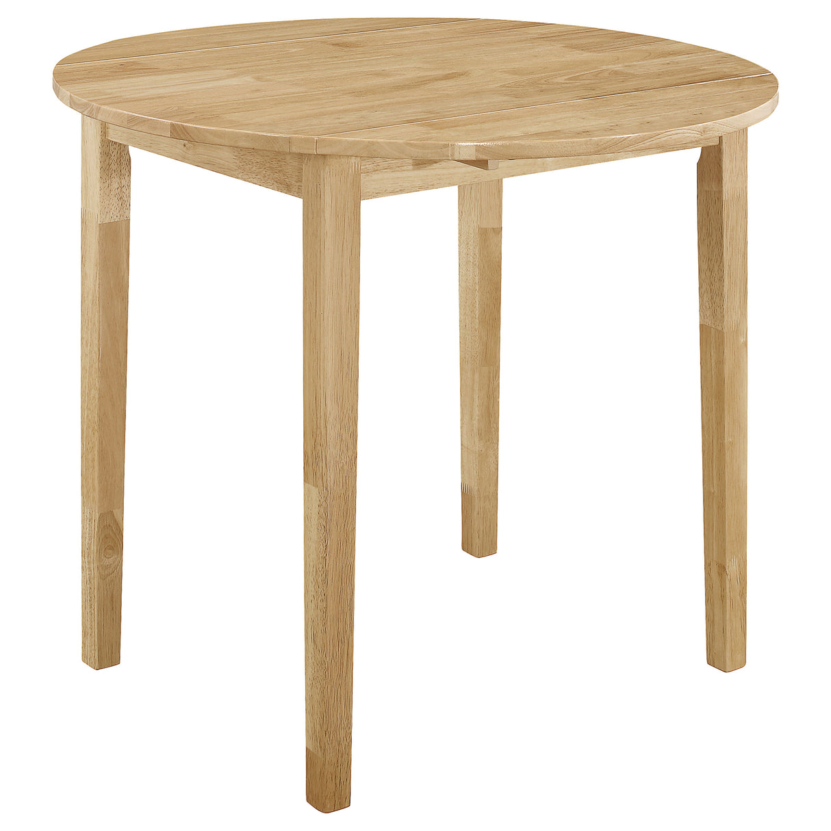 Bucknell 3-Piece Round Drop Leaf Dining Set in Natural