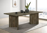 Tyler 80-Inch Solid Wood Dining Table in Mango Brown